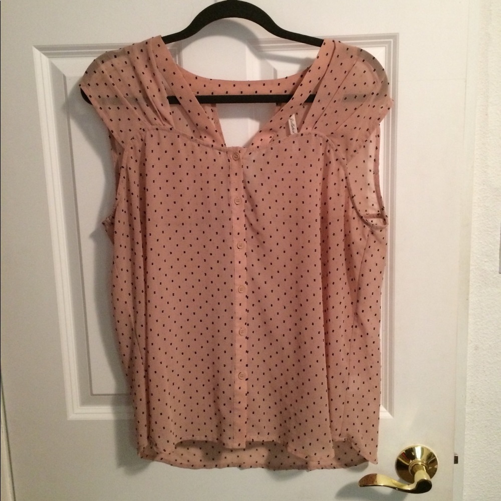 Sheer bellatrix top size L
